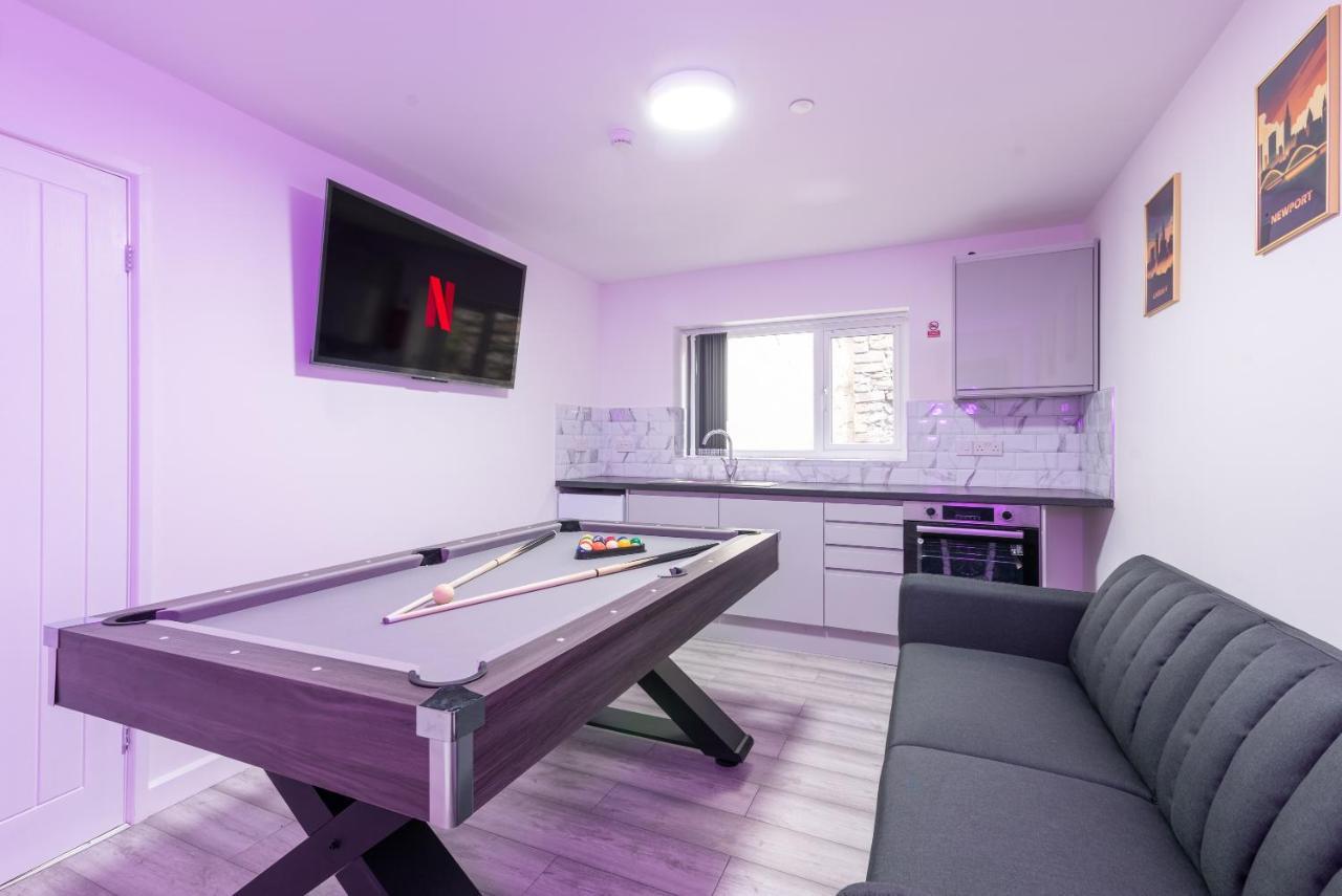 Exquisite Cardiff Apartments- With Garden Lounge & Games Room Exterior foto